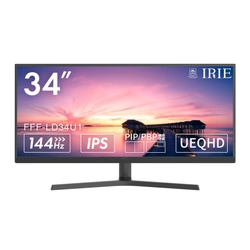 ～大迫力のウルトラワイドで仕事もゲームも効率アップ～　 リフレッシュレート165Hz対応 PIP／PBP機能搭載　 34インチUWQHDゲーミング ウルトラワイド液晶モニター「FFF-LD34U1」を発売