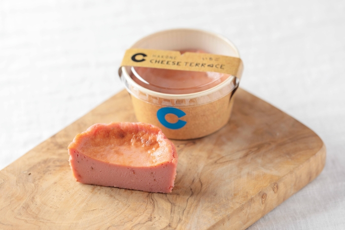 バスクチーズケーキ いちご