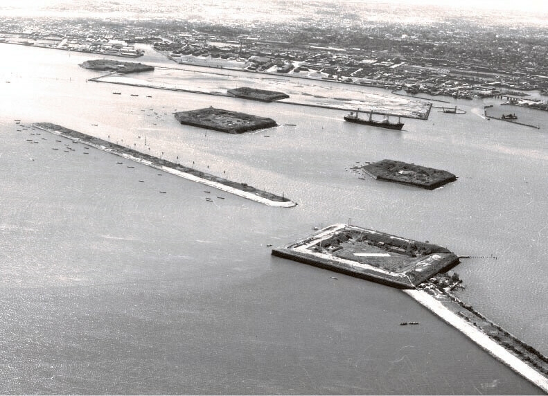 台場周辺:昭和30(1955)年頃