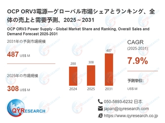 OCP ORV3電源の世界市場調査：規模、シェア、成長率（2026-2032年）