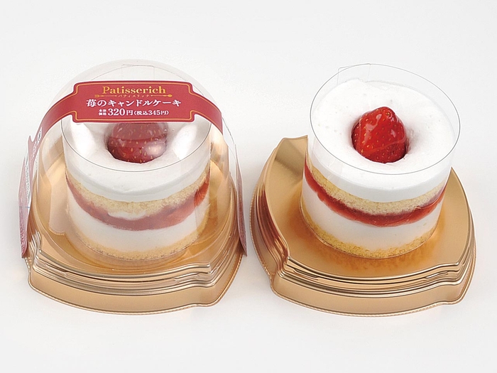 苺のキャンドルケーキ 単品画像