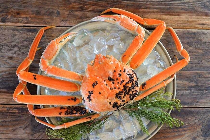 蒸風呂松葉ガニ①/税込価格:12,290 円