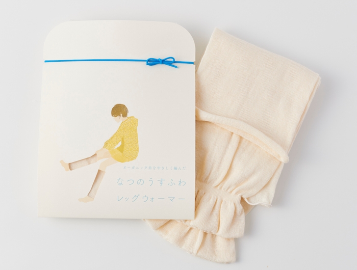 『なつのうすふわ レッグウォーマー』