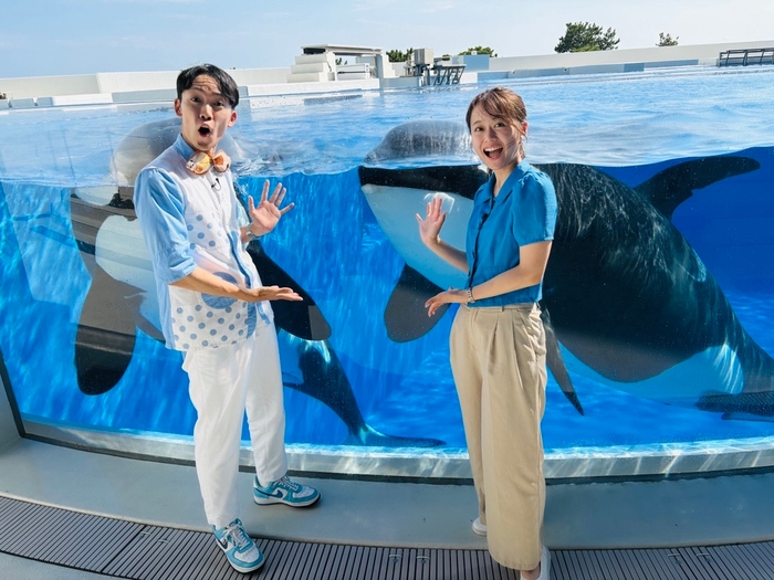 かわちゃんこと川田一輝さん 岡本愛衣(HOMEアナウンサー)