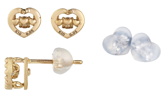 どこから見ても可愛らしいハートが!女性らしく細部にまでこだわったデザイン