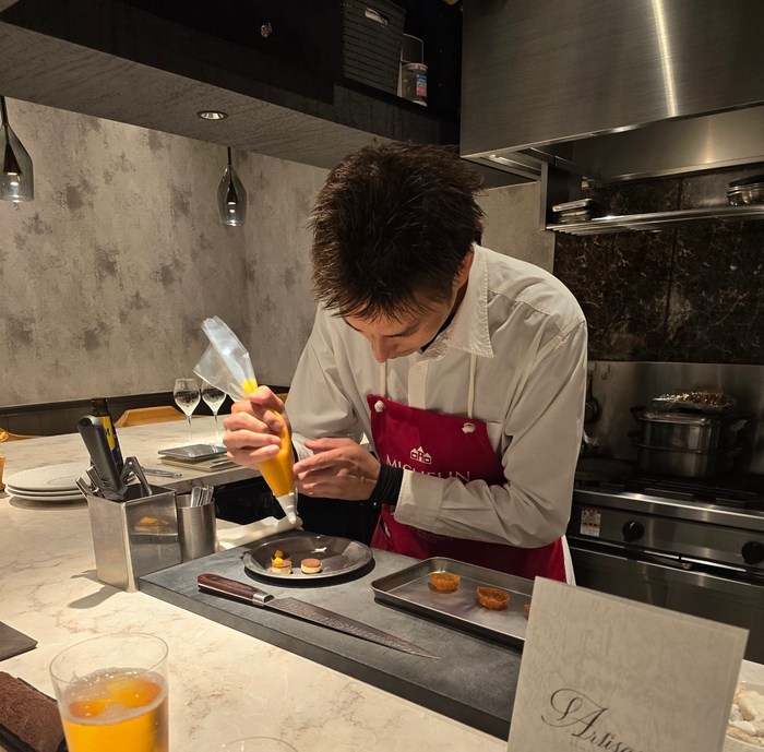 座談会&プロのシェフによるコース料理