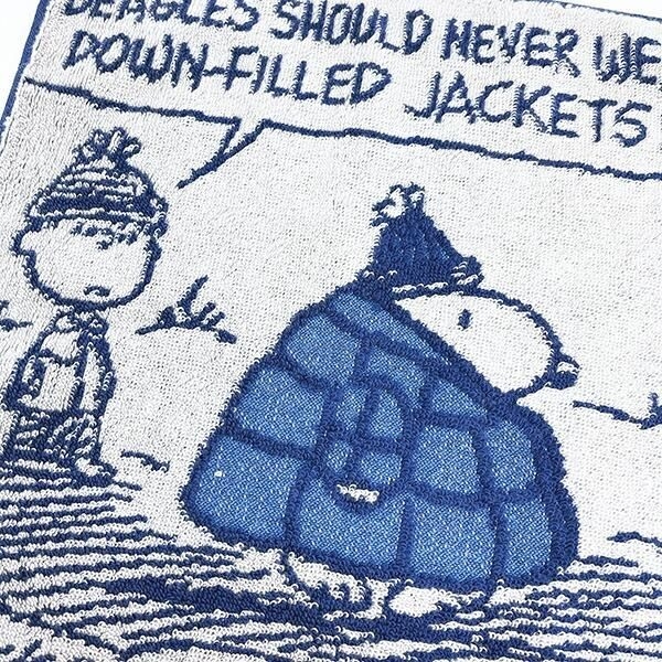 スヌーピーのミニタオル