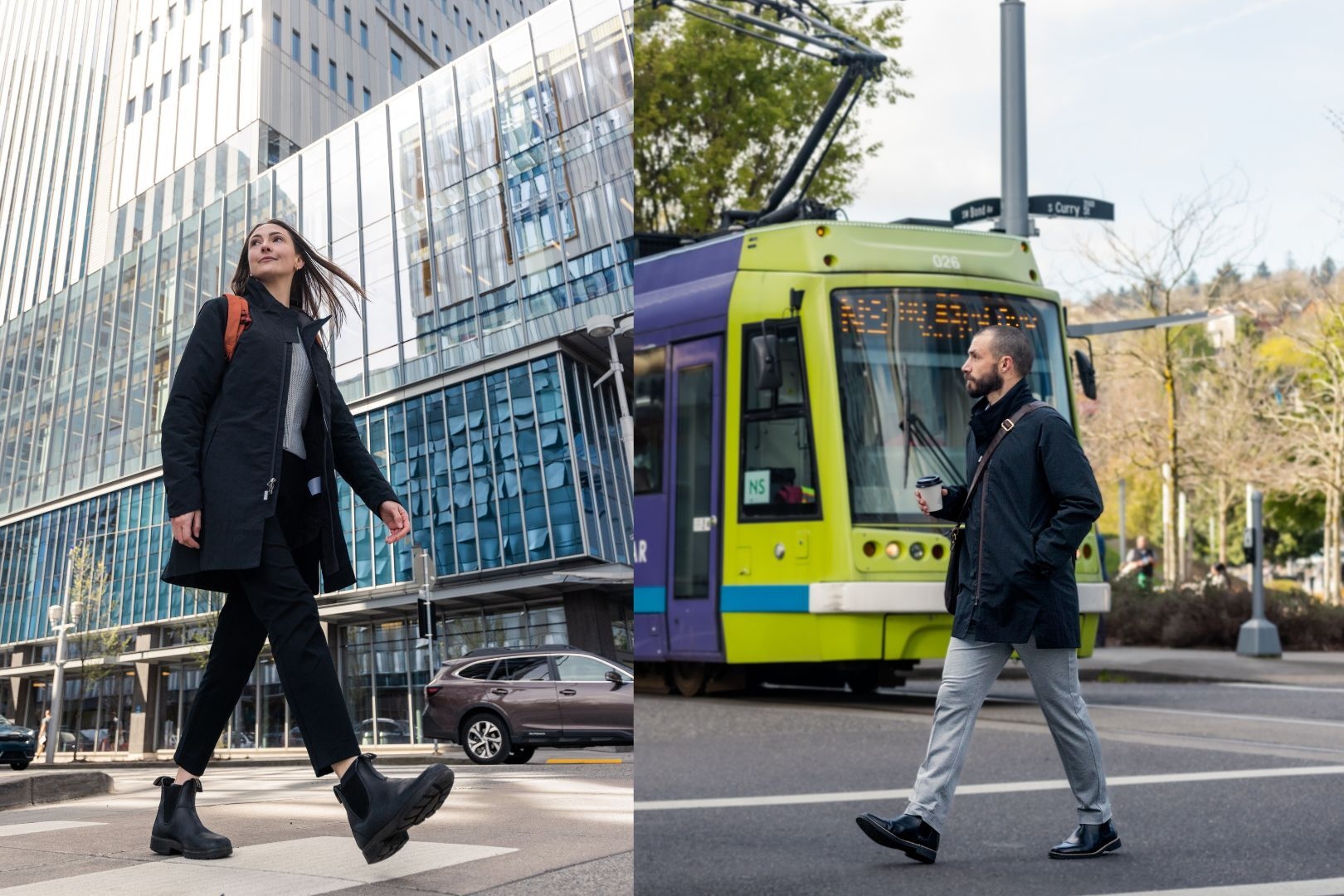 凍える冬でも必要以上に中に着込まなくても寒くないので美しいコートのシルエットをキープ!