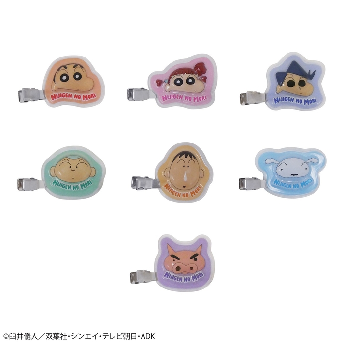 ▲ぷっくりヘアクリップ/全7種ランダム 990円(税込)