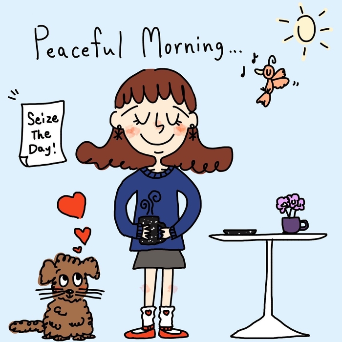 メロディー作 イラスト