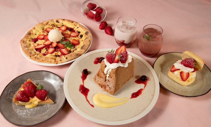 ▲のじまスコーラ『いちごフェア 第2弾』新作メニュー