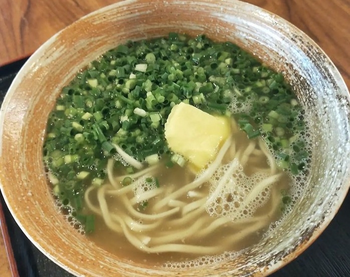 沖縄そば:バター