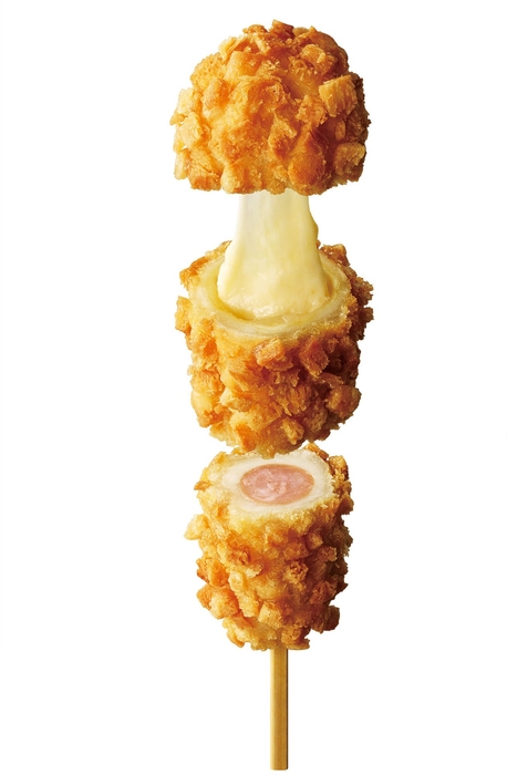 チーズハットグ伸びるチーズイメージ画像(画像はイメージです。)