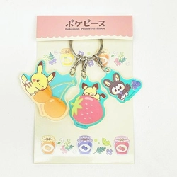 どれを付ける？ポケモンの3連アクキーは和風からポケピースまで神ラインナップ！