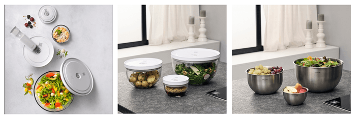 ガラス/ステンレス製で展開