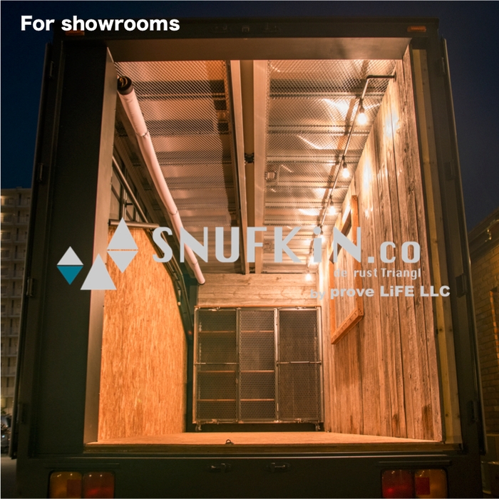 アパレル展示会、ショールームとして/ドライブインシアター