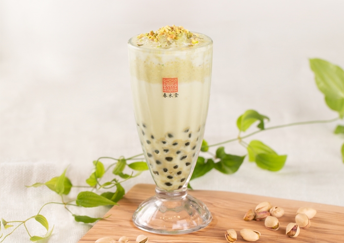 タピオカピスタチオミルクティー』