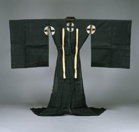 素襖 黒麻地丸十字紋付 / 出典:国立文化財機構所蔵品統合検索システム