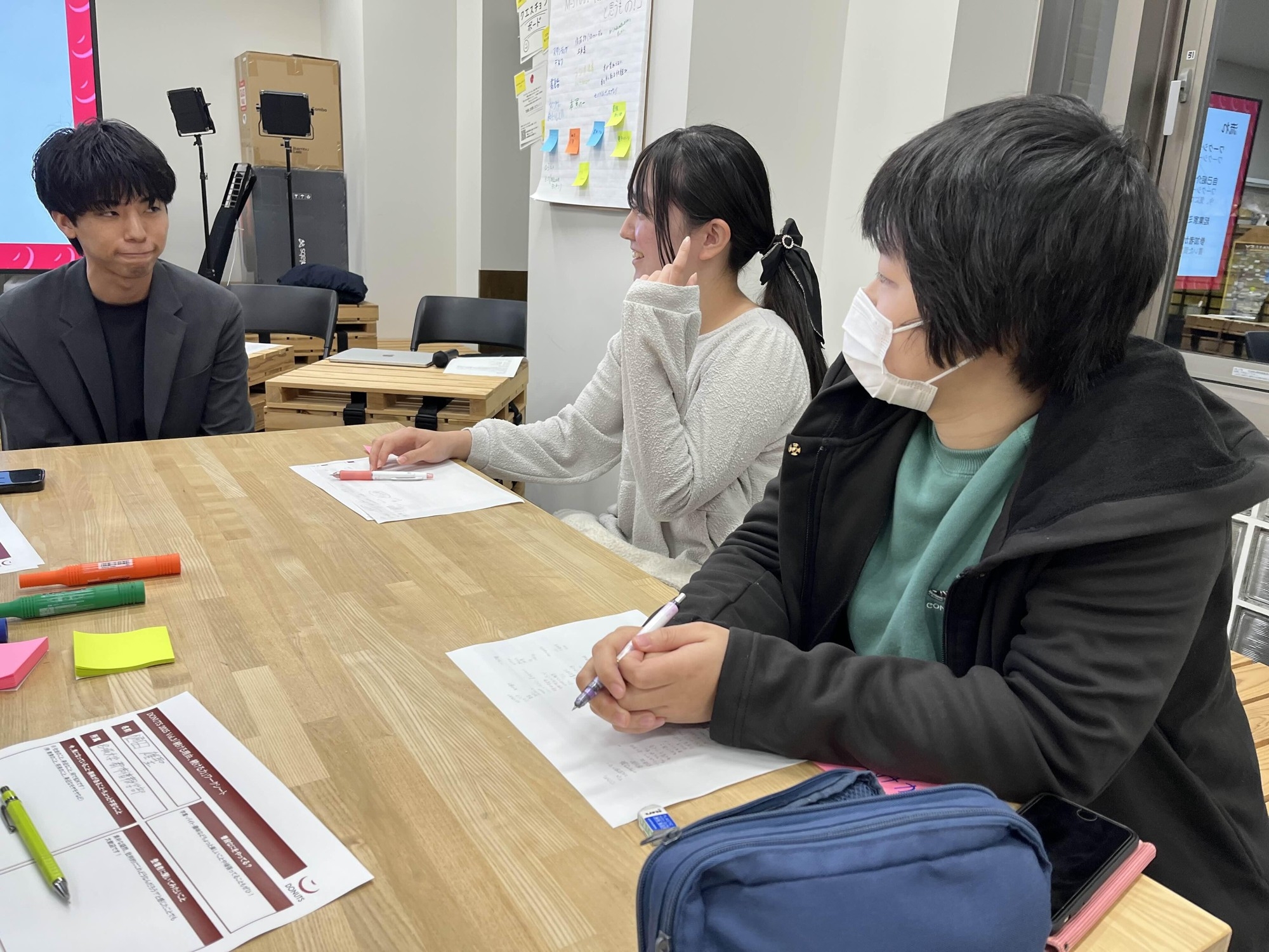 小室さんに質問する参加者