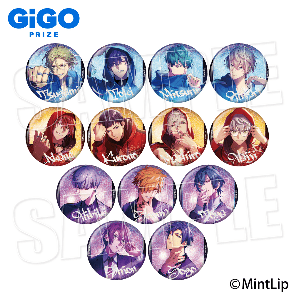 ▲DIG-ROCK グリッター缶バッジ~GiGOグループのお店限定~  種類:全13種 サイズ:約57mm以内