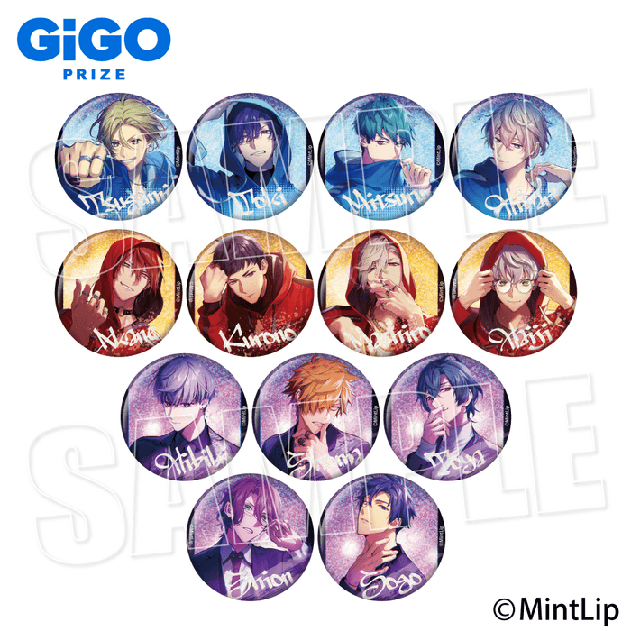 ▲DIG-ROCK グリッター缶バッジ~GiGOグループのお店限定~  種類:全13種 サイズ:約57mm以内
