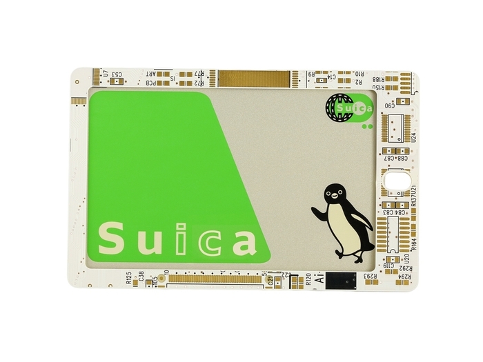 ICカードケース 裏面 白