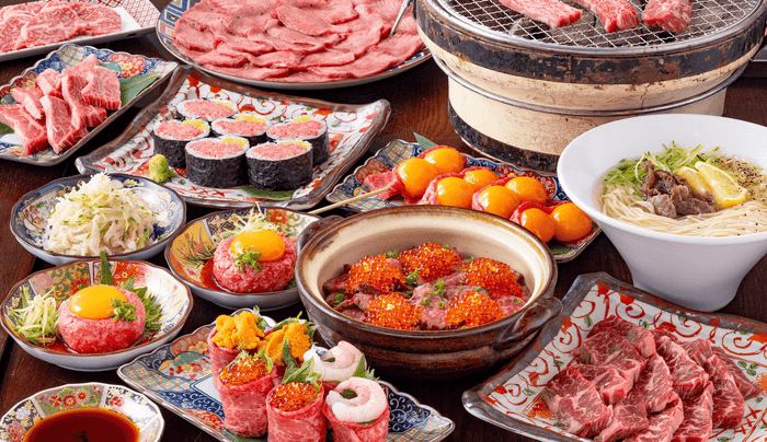 メインから〆まで自慢のラインナップ