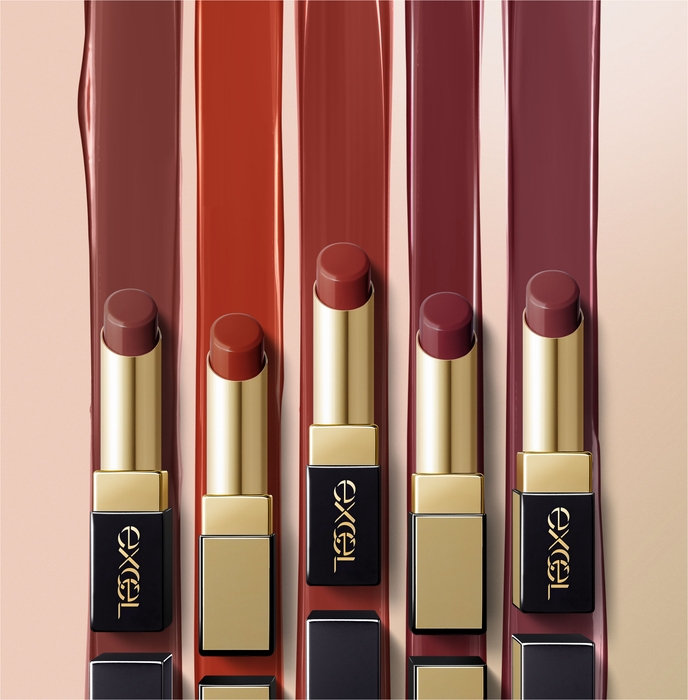 エクセル グレイズバームリップ GB08~12 各1,600円(税抜)