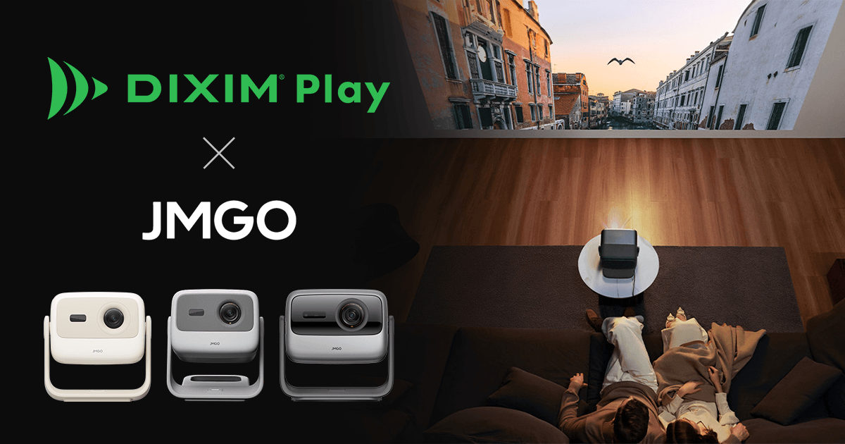 テレビ番組視聴アプリ「DiXiM Play」が 「JMGO N1Sシリーズ」 の最新3機種に対応