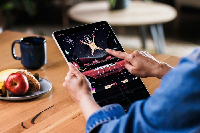 パフォーム(クレジット: Procreate, Animate のアニメーション作品)