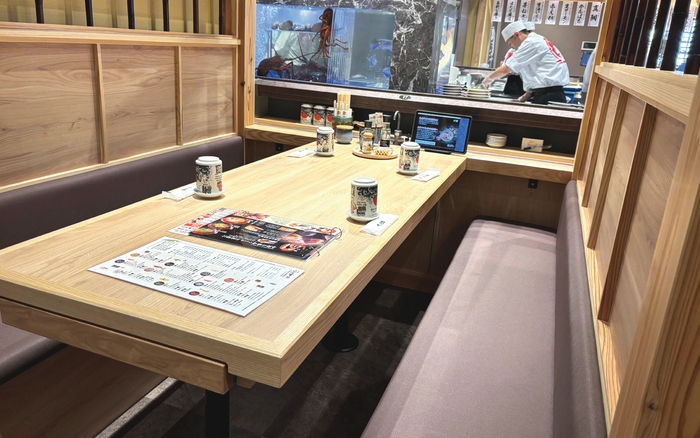 6人~8人掛けBOX席