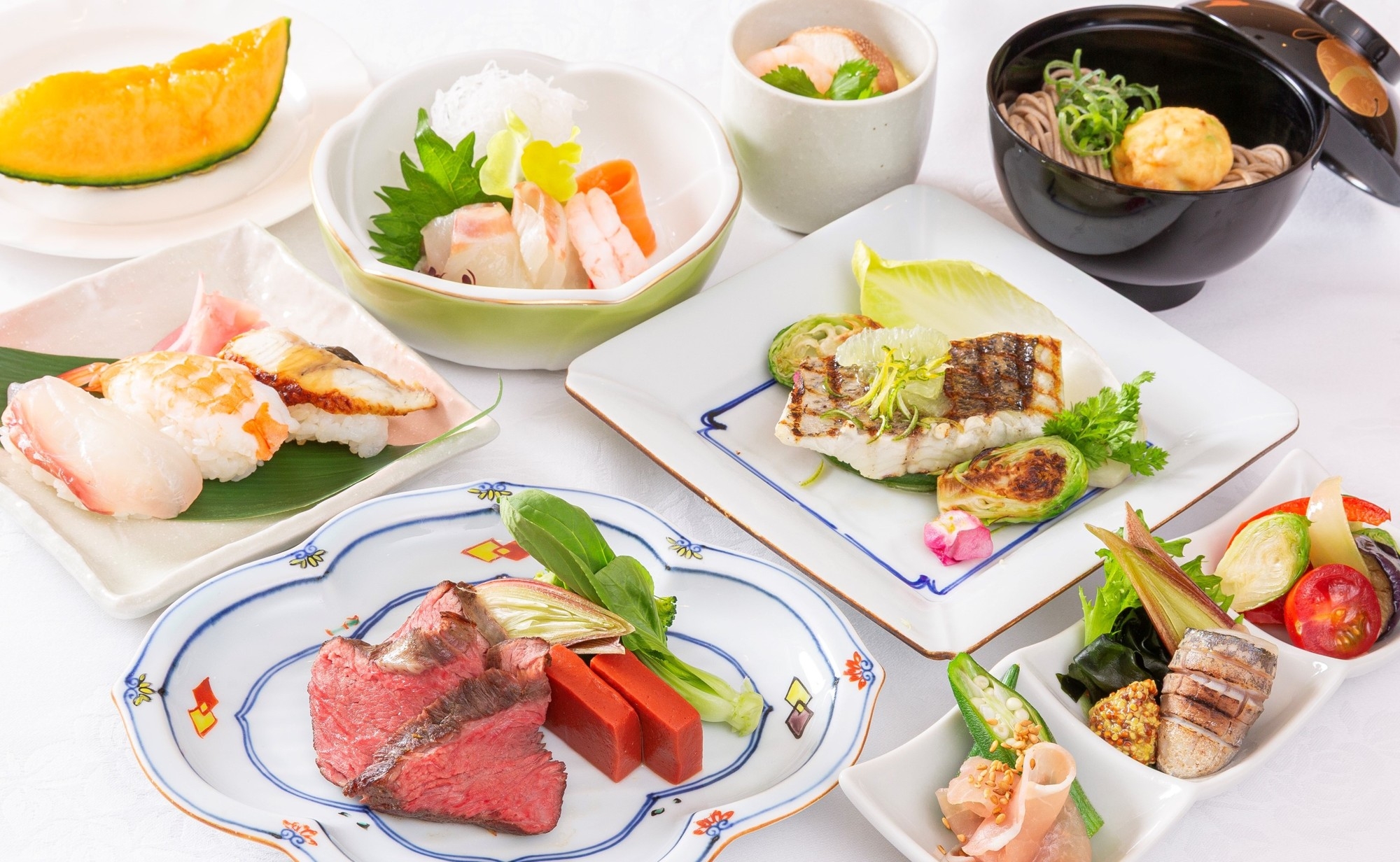 宴会場Cプラン 料理イメージ