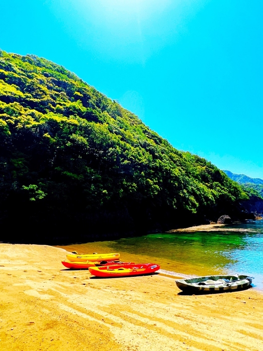海底熟成ワイン引き揚げ カヤック体験イメージ2