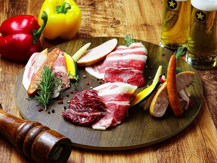 プレミアムBBQプレート 大人6,000円コース