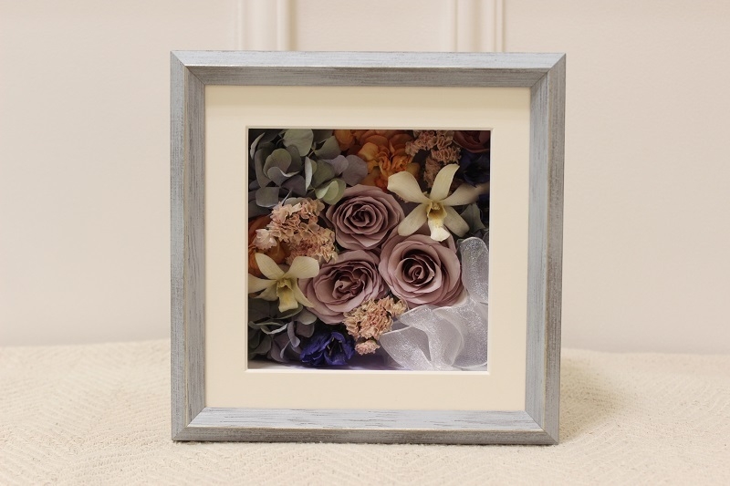 プロポーズの花束ブーケ保存加工 3