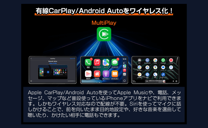 カーナビを「Android化」するAndroid 13搭載 AI Box「GetPairr Box AM