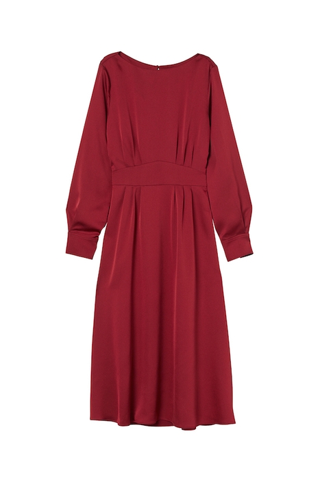 サテンワンピース¥5,999