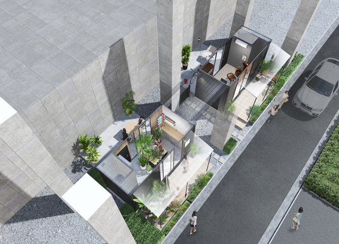 エミキューブ桜台(イメージパース)