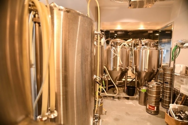 店舗内に併設出来るクラフトビール工場(マイクロブルワリー)