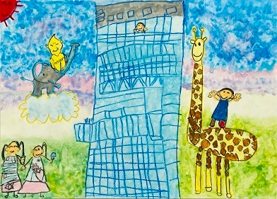 【小学生以下部門】「あべの・天王寺大冒険!!」