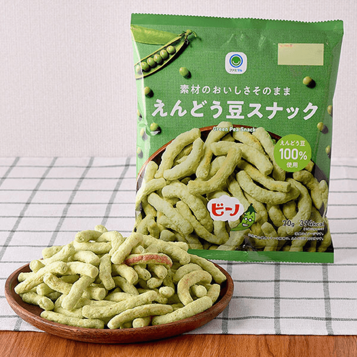 <第2位>ファミマル 素材のおいしさそのまま えんどう豆スナック