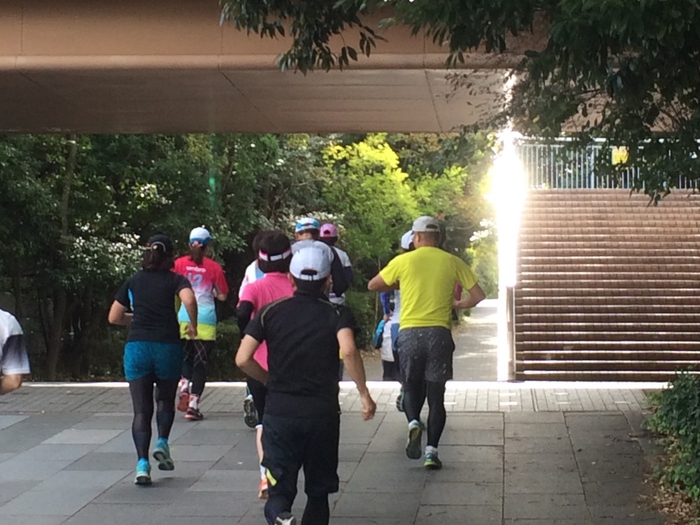 ランニングの様子