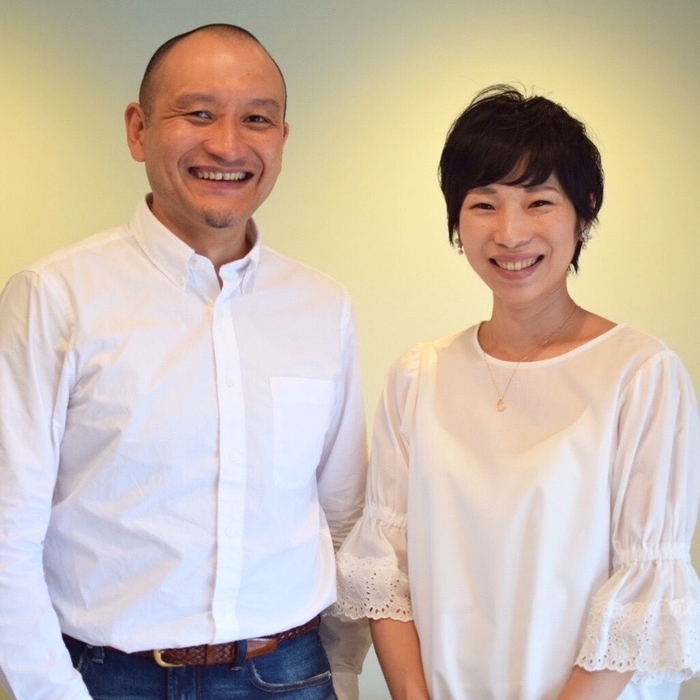 『夫婦会議』開発研究者の長廣 百合子(妻・右)/長廣 遥(夫・左)