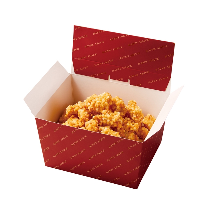 極旨フライドチキン(骨付き)4個 Xフライドポテト3個分 クランキーチキンうま塩味4個分 トマトケチャップ3個