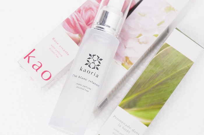 kaoria ウォーターパフューム パッケージとボトル