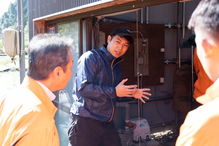 「仙南せり」生産者の大沼さん