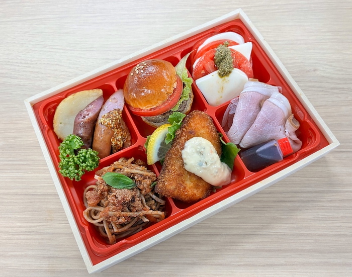 滋賀県の特産品が入ったオードブル