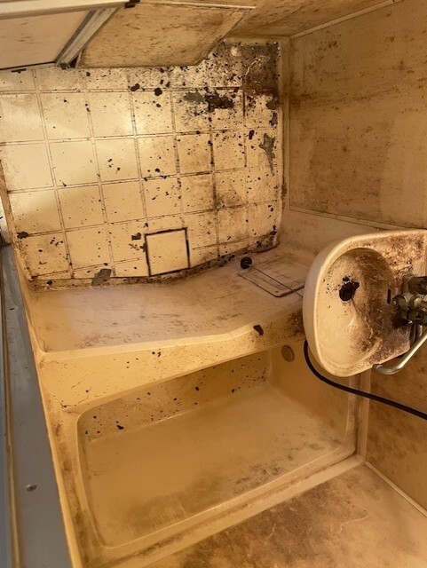 浴室クリーニング前