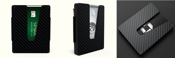 高級感漂うカーボンブラックは、”デキる男”を演出します。