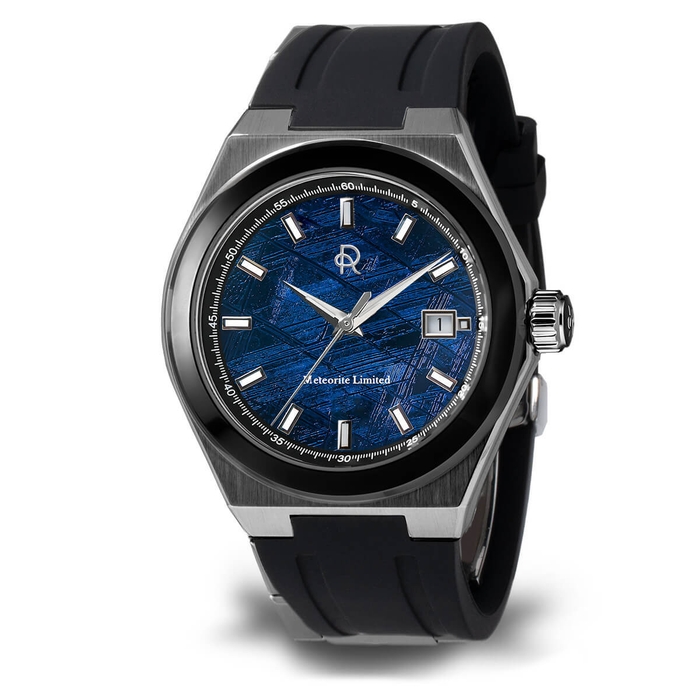 A904 メテオライト・リミテッド ブルー ブラックラバーベルト